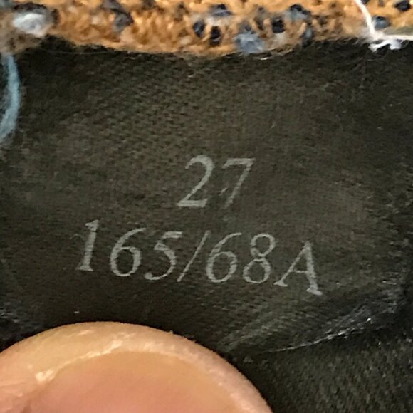 Allsaints Alana Jeans Women 27 Blue Mid Rise Stretch Straight Leg Preppy 18041 - Picture 4 of 11